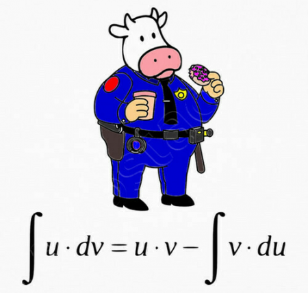 Un día vi una vaca vestida de uniforme 